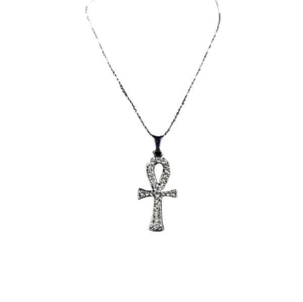 Ankh Pendant with Silver Necklace - Wiccan Online Shop