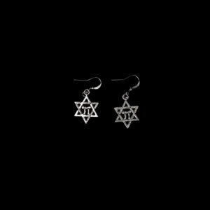 Hexagram Earrings - Wiccan Online Shop