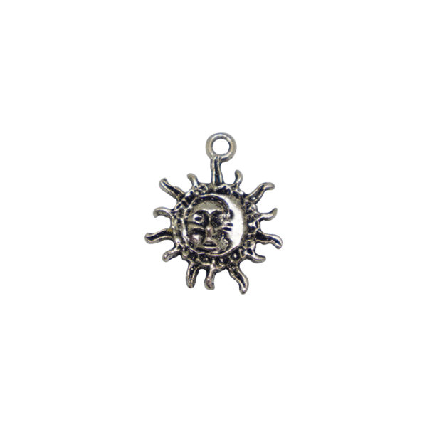 Sun and Moon Silver Pendant - Wiccan Online Shop