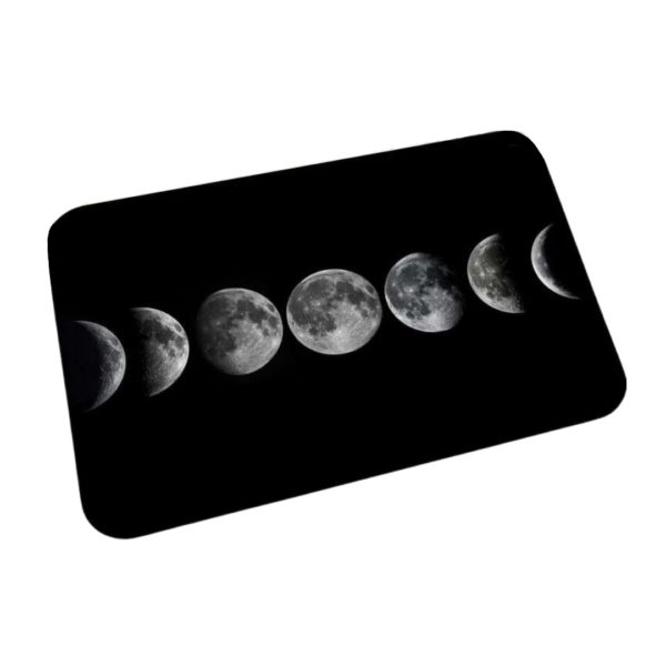 Moon Print Floor Mat - Wiccan Online Shop